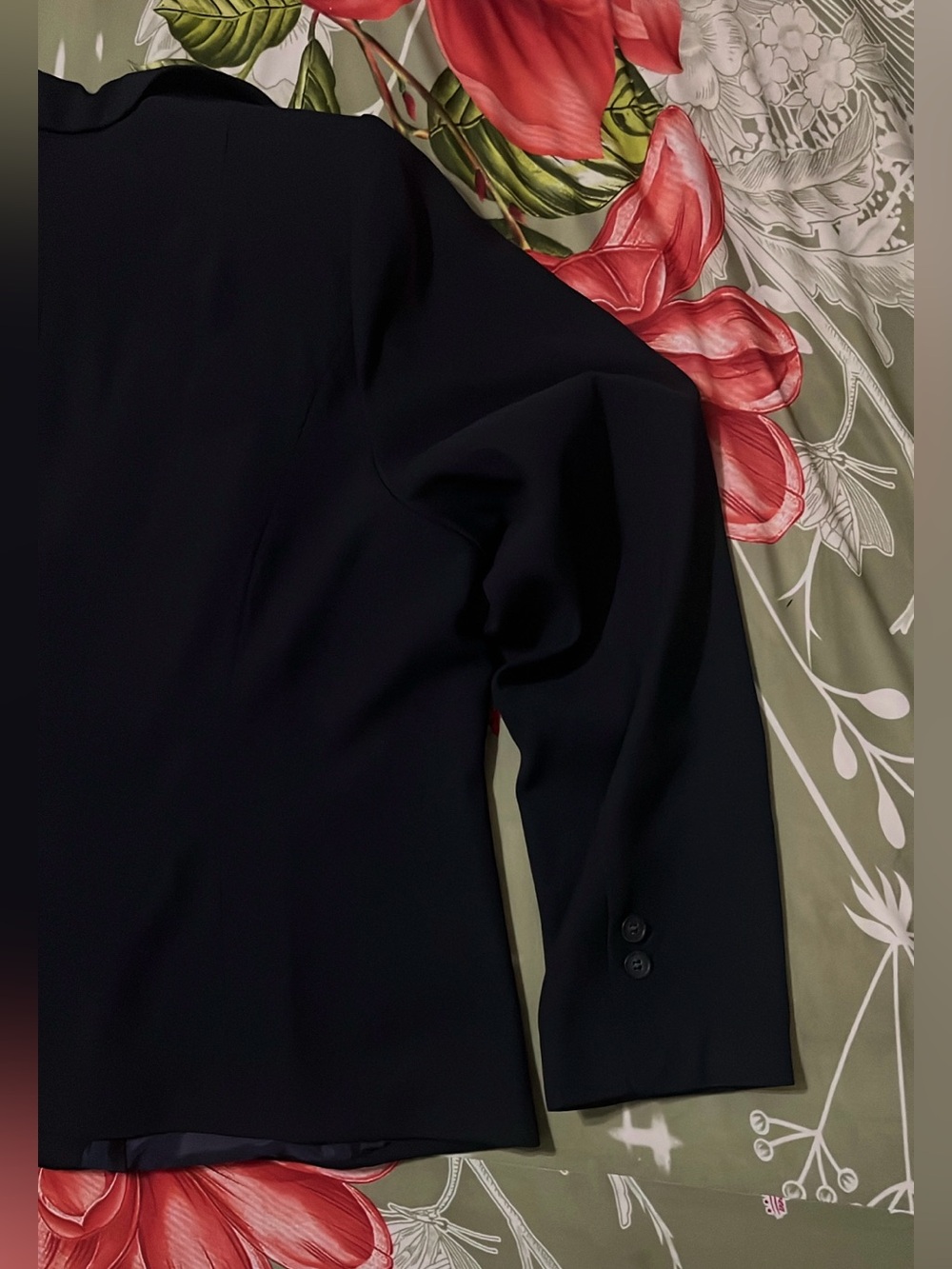 Lane Bryant Size 20 Black Single Button Blazer Jacket - Picture 7 of 7
